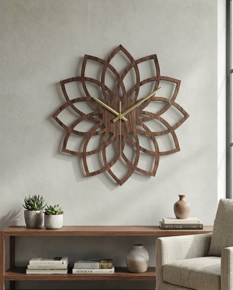Wooden Wall Clock
