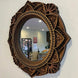 Layered Geometric Wood Mirror