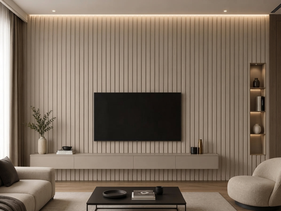 Fluted, Reeded, and Ribbed Panels