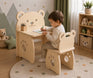 The Little Bear Kids Study Desk & Chair Set