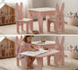 The Enchanted Bunny Kids Study Table & Chairs Set
