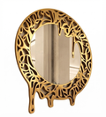 The Liquid Gold Fluidity Mirror (Artistic and evocative)